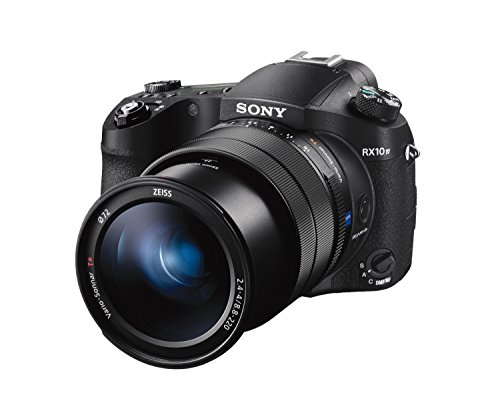 Sony Rx10 IV Compact Digital Camera, 1.0 '' Sensor, 24-600mm F2.8-4.0 Zeiss Lens, Black