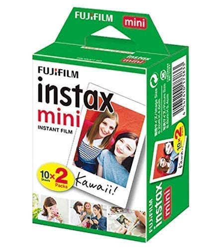 Fujifilm 16386016 Instax Mini Film Instant Film for Instax Mini Cameras, Format 46x62 mm, Pack of 20 Photos