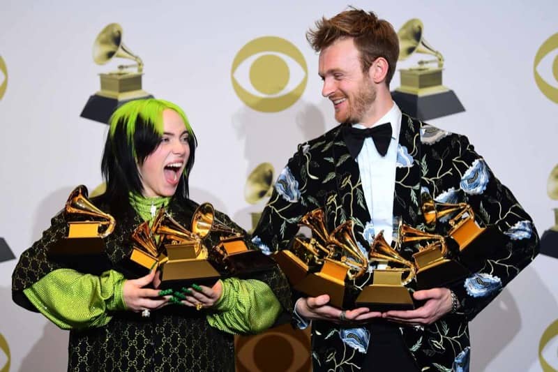 Billie Eilish and her Grammies