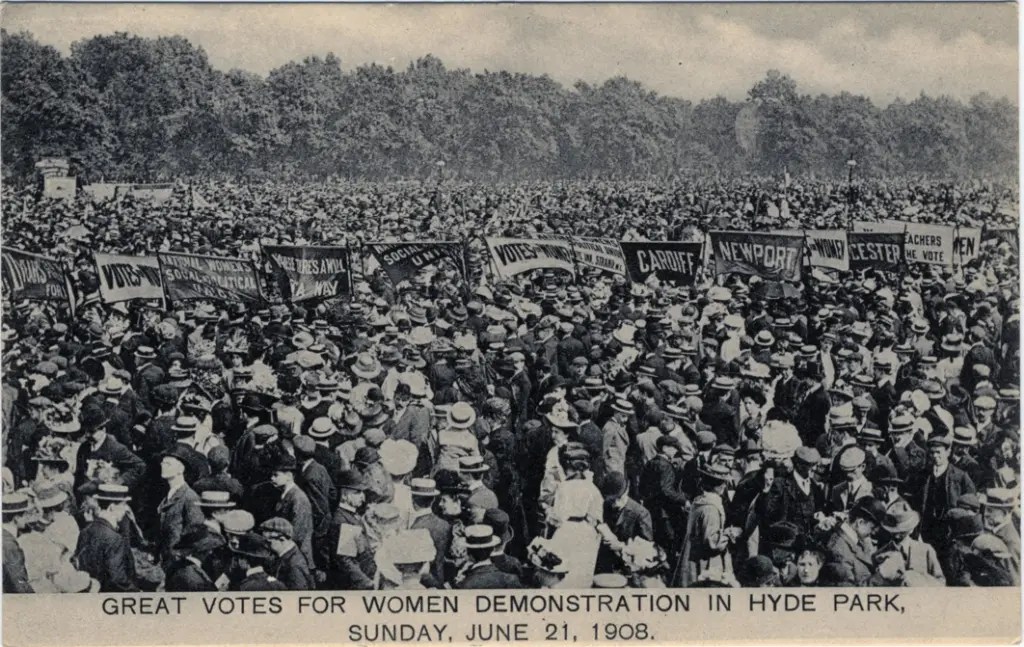 Hyde Park June 21, 1908
