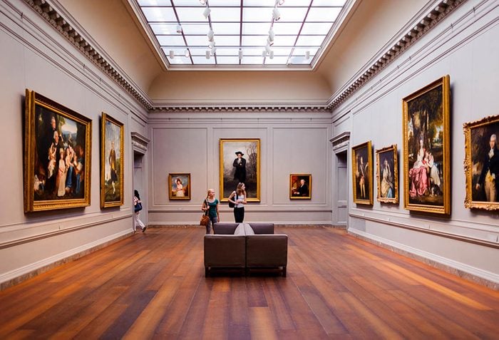 Among the most popular museums in the world is the National Gallery Of Art.