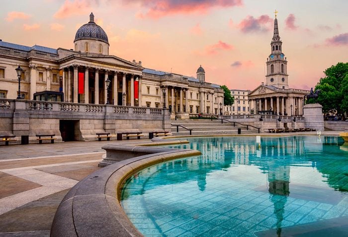 Museums of the world: The National Gallery in London is one of the most popular.