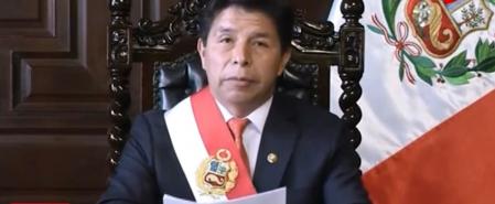The President of Peru, Pedro Castillo