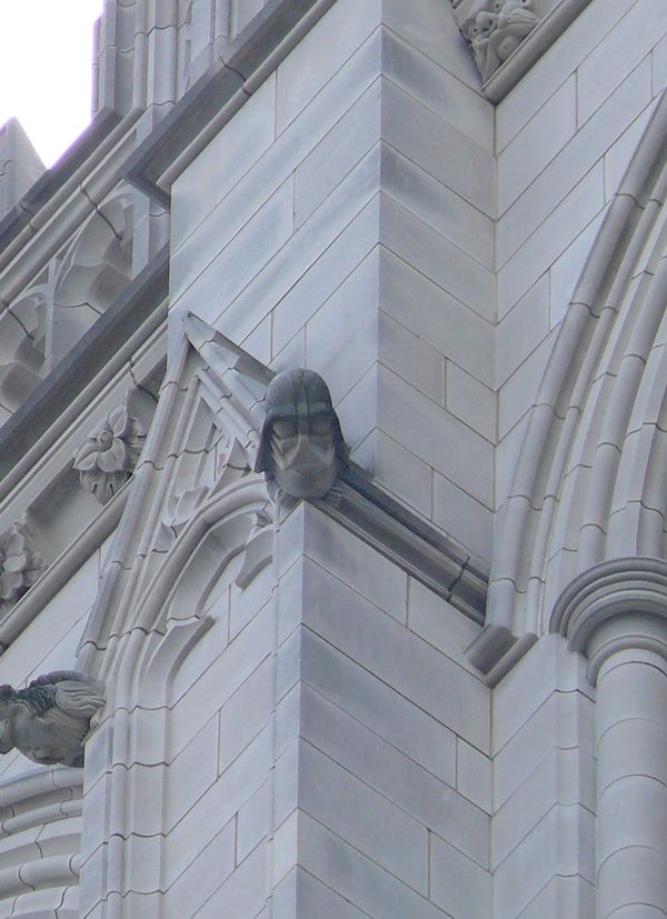 Darth Vader at Washington National Cathedral