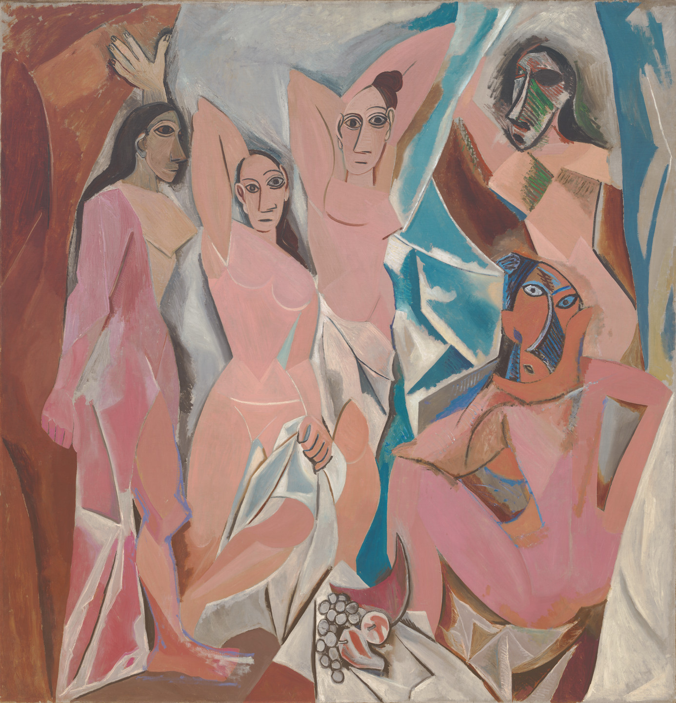 Pablo Picasso.  The Ladies of Avignon.  Paris, June-July 1907 |  MoMA