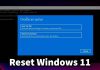 How to return Windows 11 to factory settings with a single command